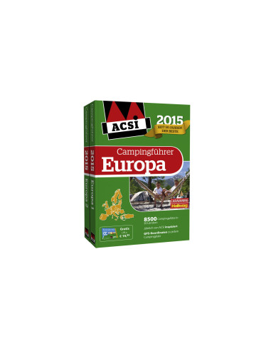 „ACSI Camping Guide Europe 2015“