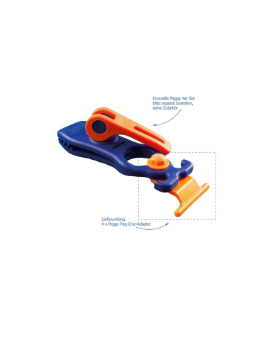 Peggy Peg Croc adapterio rinkinys