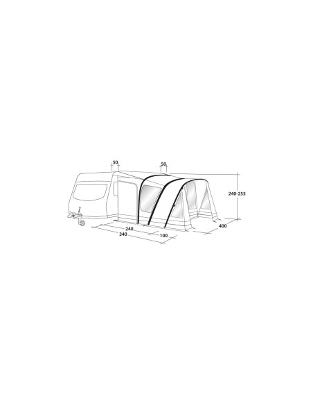 „Outwell Travel Awning Corsair 400 SA“