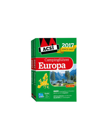 „ACSI Camping Guide Europe 2017“
