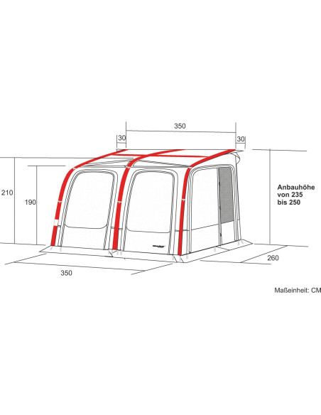 „Westfield Awning Aries 350“