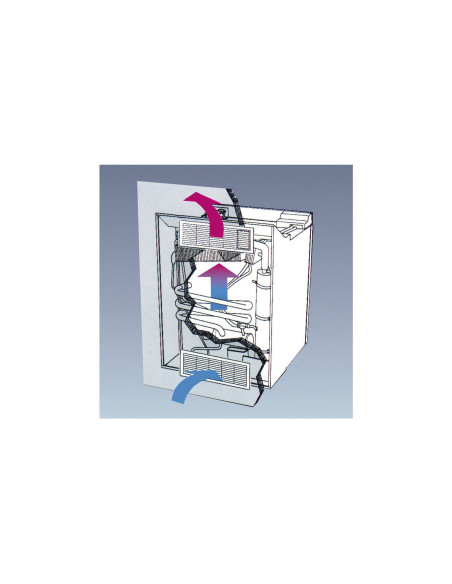 Šaldytuvų LS 100 viršutinė ventiliacinė grotelė