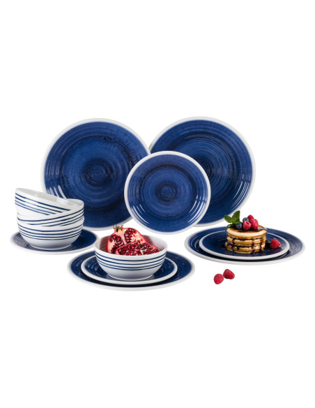 „Flamefield Melamine“ stalo įrankiai „Azure 12 Pieces“