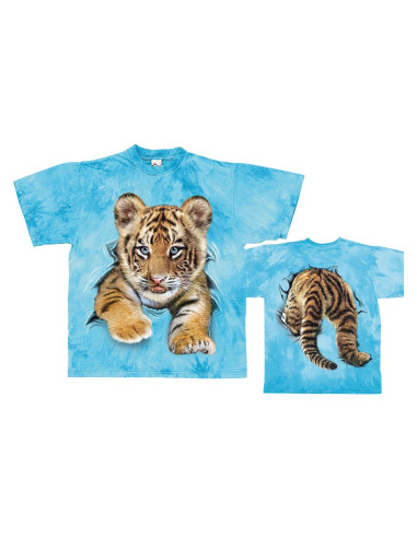 „Harlequin Kids Motif“ marškinėliai „Tiger Cub“