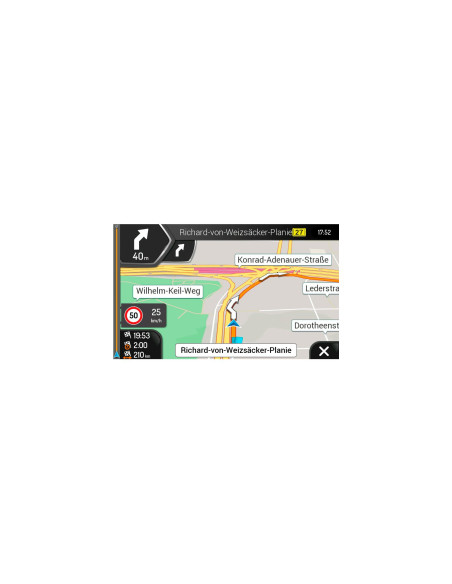 „Xzent Motorhome“ navigacijos programinė įranga X-F220 / 222 (SD kortelė)