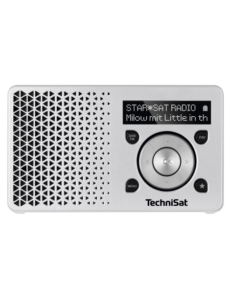 TechniSat DAB+ Digitradio 1 Nešiojamas skaitmeninis radijas su integruota baterija