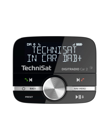 TechniSat DAB+ Digitradio Car 2 automagnetola su Bluetooth ir laisvų rankų funkcija