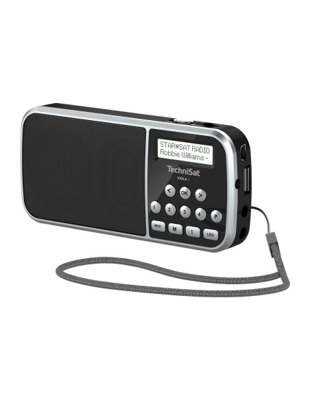 TechniSat DAB+ Viola 3 Nešiojamas kišeninis radijas su LED žibintuvėlio funkcija