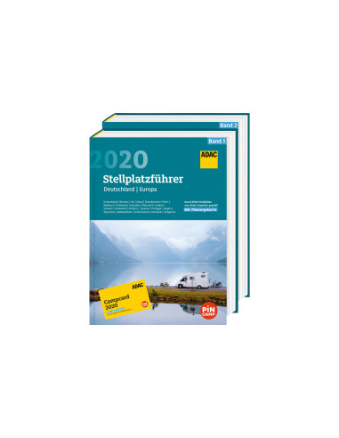 ADAC automobilių stovėjimo vietų vadovas 2020 Vokietija / Europa