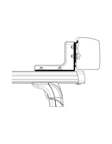 Thule Omnistor 3200 markizės adapteris stogo bagažinė