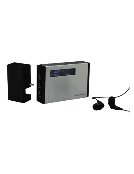 Soundmaster DAB400SI nešiojamas DAB+/FM radijo imtuvas