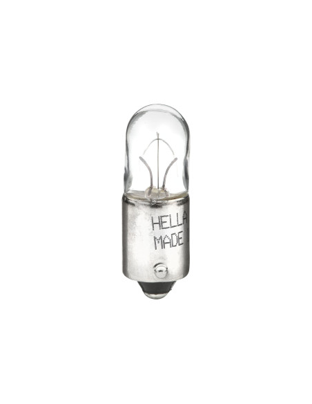 Hella T4W BA9s standartinės lemputės indikatorius / padėtis / galinė / vidinė šviesa 12 V / 4 W rinkinys iš 2