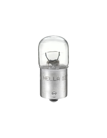 Hella BA15s R10W lemputės indikatorius / padėties / stabdžių / atbulinės eigos / galinis / vidaus apšvietimas 12 V / 10 