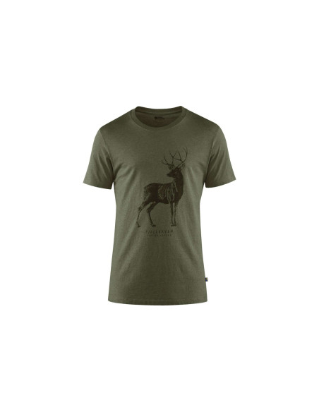 Fjallraven Deer Print vyriški marškinėliai