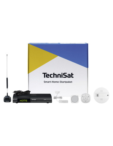 TechniSat Security Smart Home pradinio paketo įspėjimo sistema, įskaitant DigiPal centrinį bloką / imtuvą