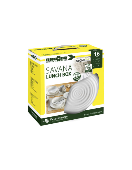 Brunner Savana Lunch Box indų rinkinys 16 vnt.