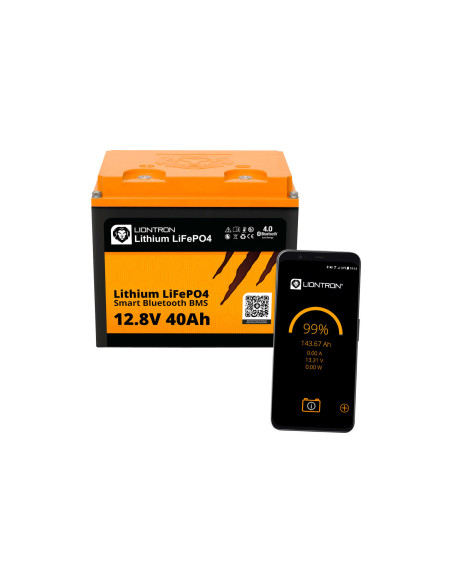 Liontron LiFePO4 Smart Bluetooth BMS ličio baterija 12,8 V
