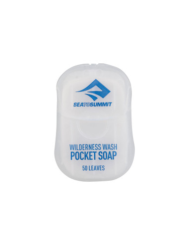 Sea to Summit Wilderness Wash Pocket Soap 50 lapelių universalus muilas 50 lapelių