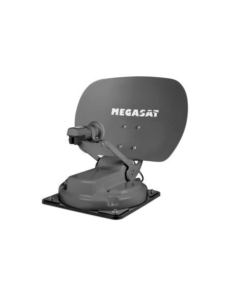 Megasat Caravanman Compact 3 grafito vieno LNB palydovinė sistema su Bluetooth moduliu