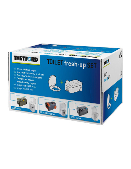 Thetford Fresh-Up Set C200 serijos tualeto paruošimo rinkinys