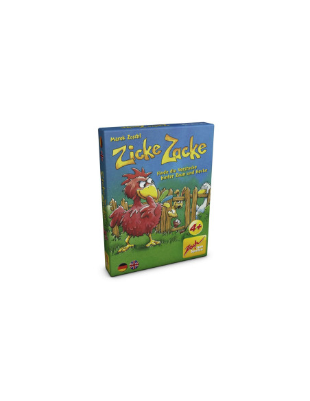 Zoch Zicke Zacke kortų žaidimas nuo 4 metų nuo 2 iki 5 žaidėjų