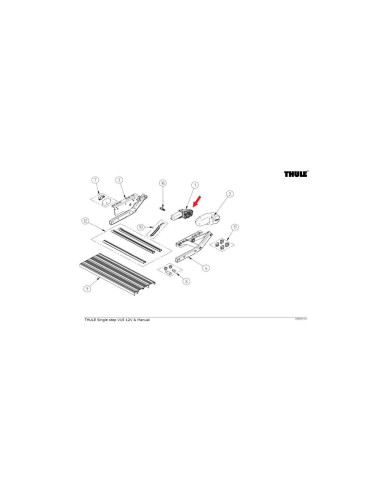 „Thule“ variklis tinka Single Step V10 / V15