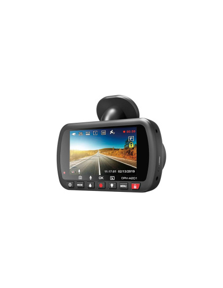 Kenwood DRV-A201 Full HD prietaisų skydelis su G jutikliu ir GPS juoda