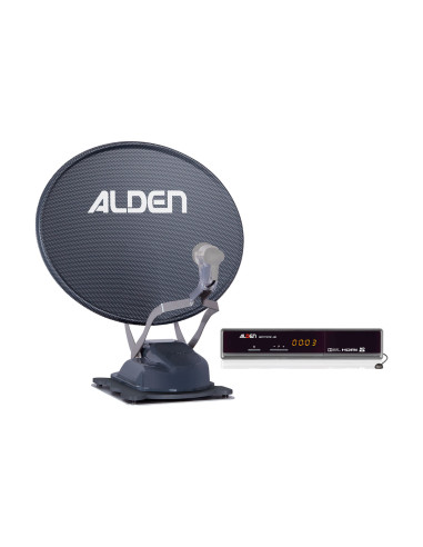 Alden Onelight 60 HD EVO Platinium Pilnai automatinė palydovinė sistema viena LNB su HD valdymo imtuvu