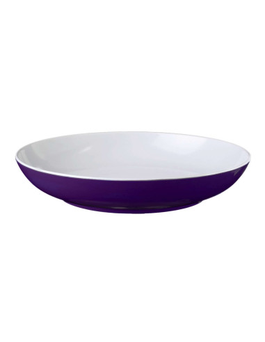 Brunner sriubos lėkštė 21 cm violetinė/balta